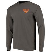 Virginia Tech Image One Skipper Canon Comfort Colors Long Sleeve Tee